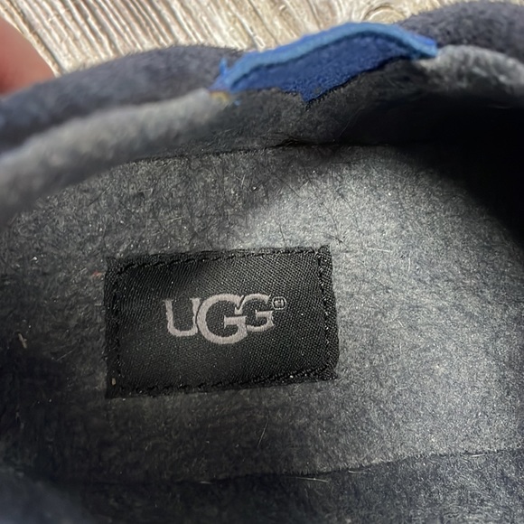 UGG Suede Loafers blue slip on - Picture 6 of 8